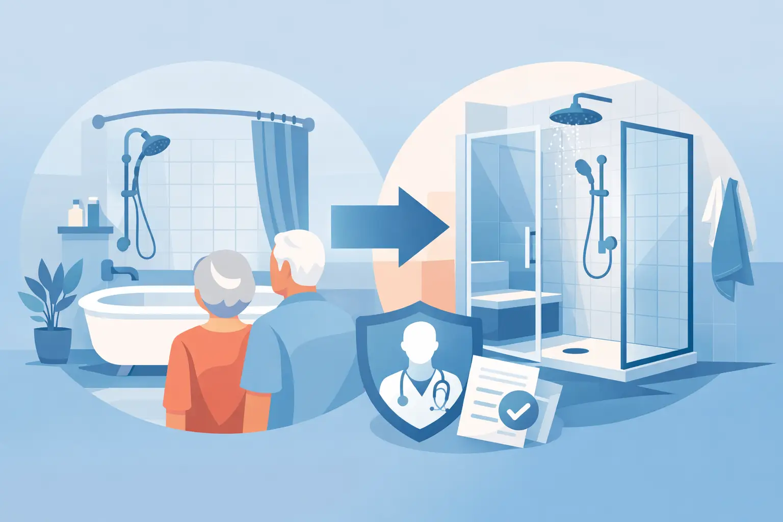 Does Medicare Cover Tub to Shower Conversion?