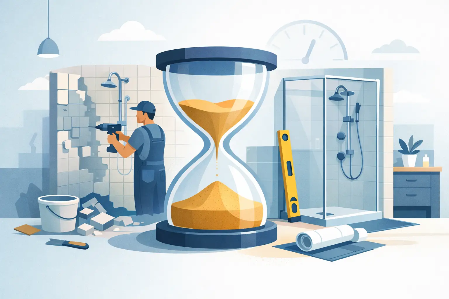 How Long Does Shower Replacement Take?