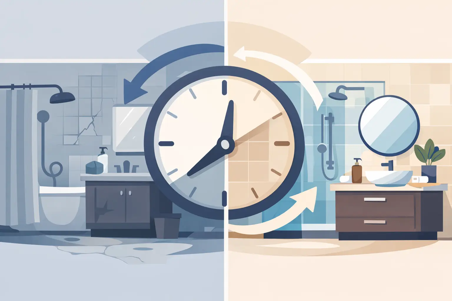 One Day Bathroom Transformation Explained