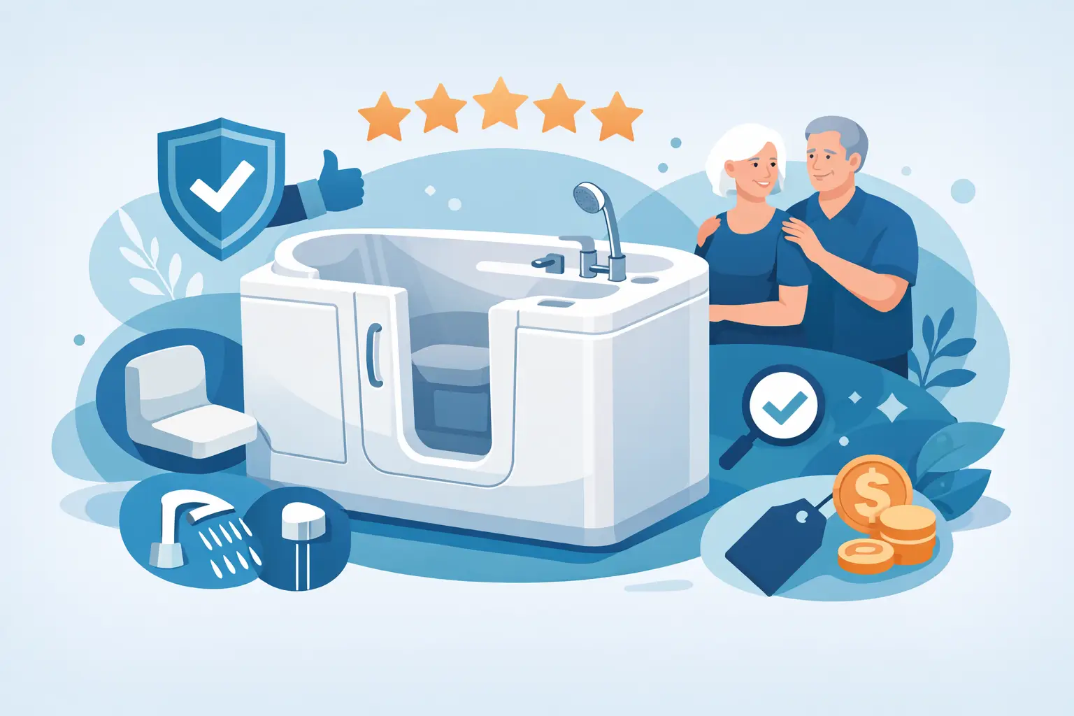 Walk In Tub Reviews: What Matters Most