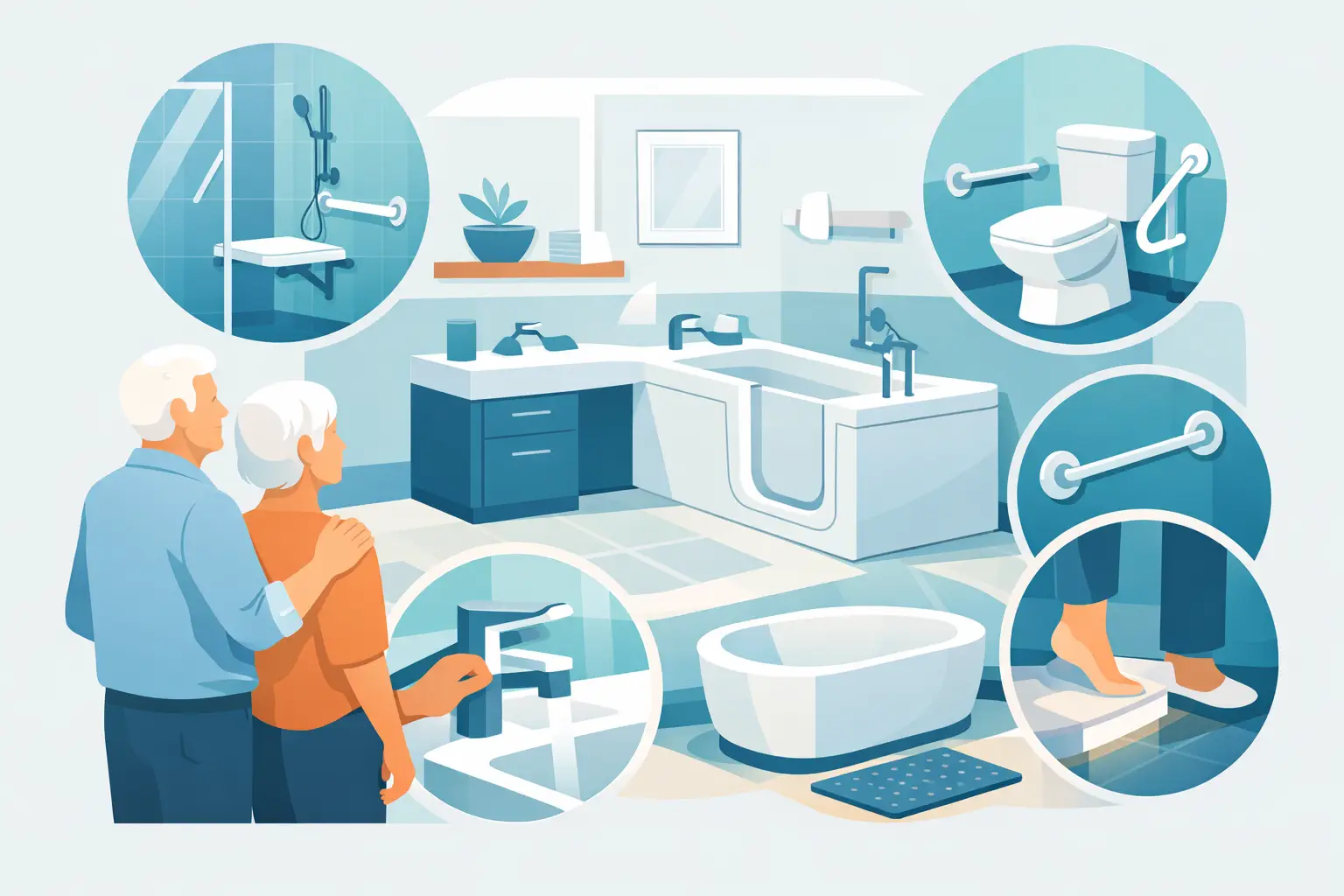 8 Best Bathroom Upgrades for Seniors