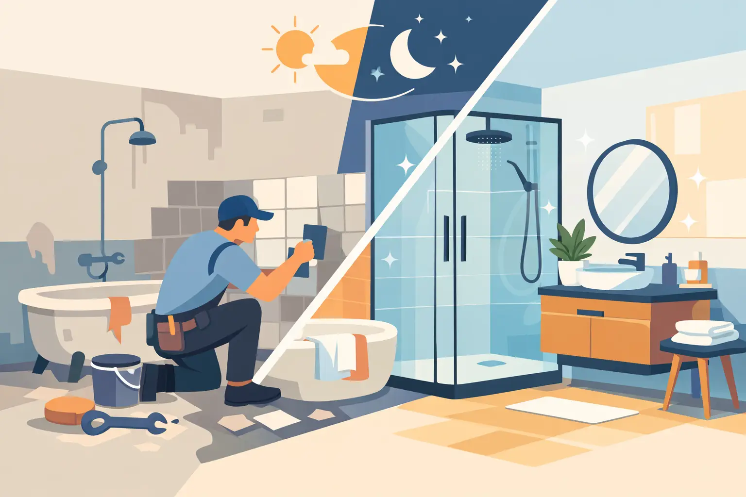 Can You Remodel a Bathroom in One Day?