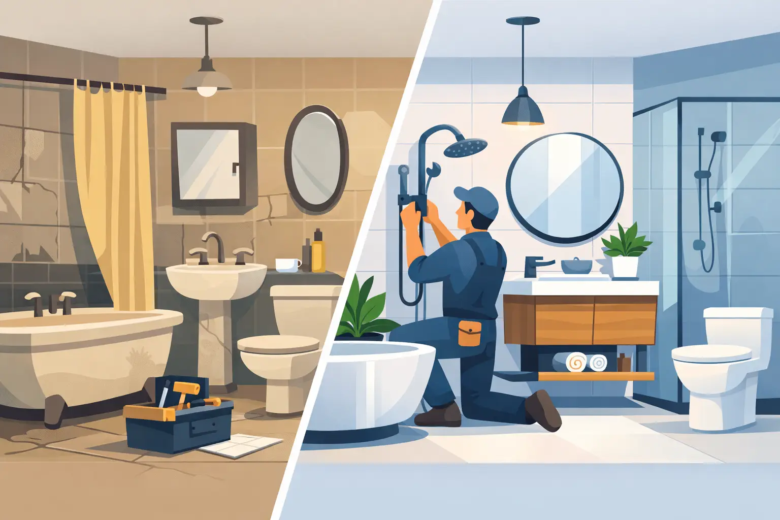 How to Update an Outdated Bathroom