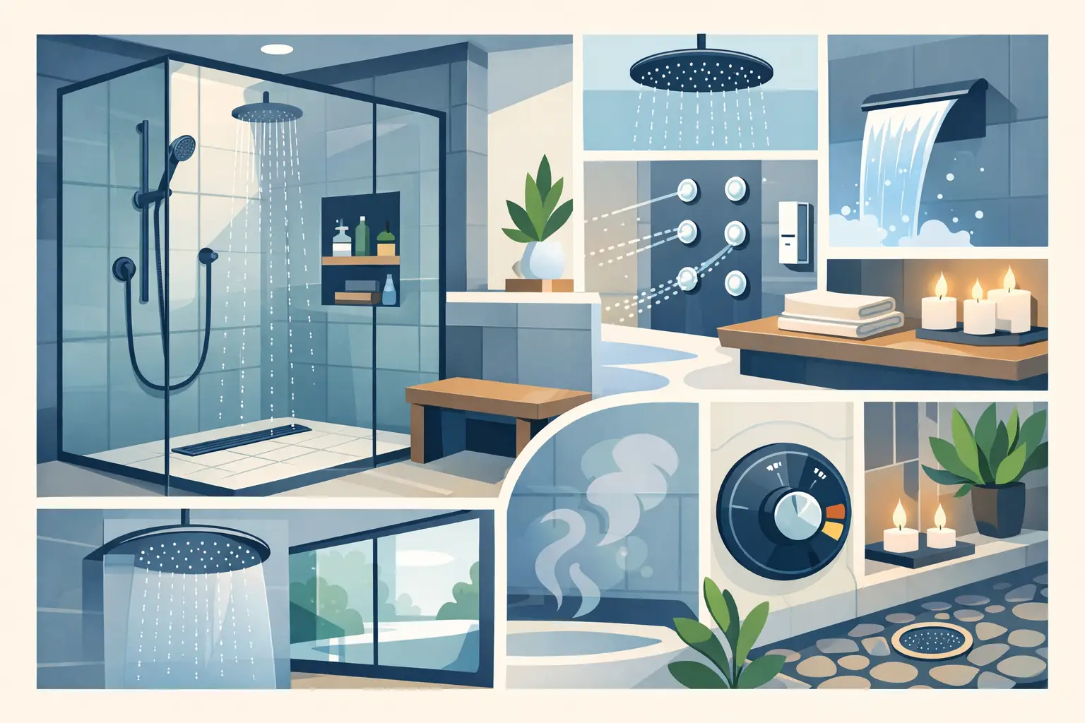 10 Best Features for Walk In Showers
