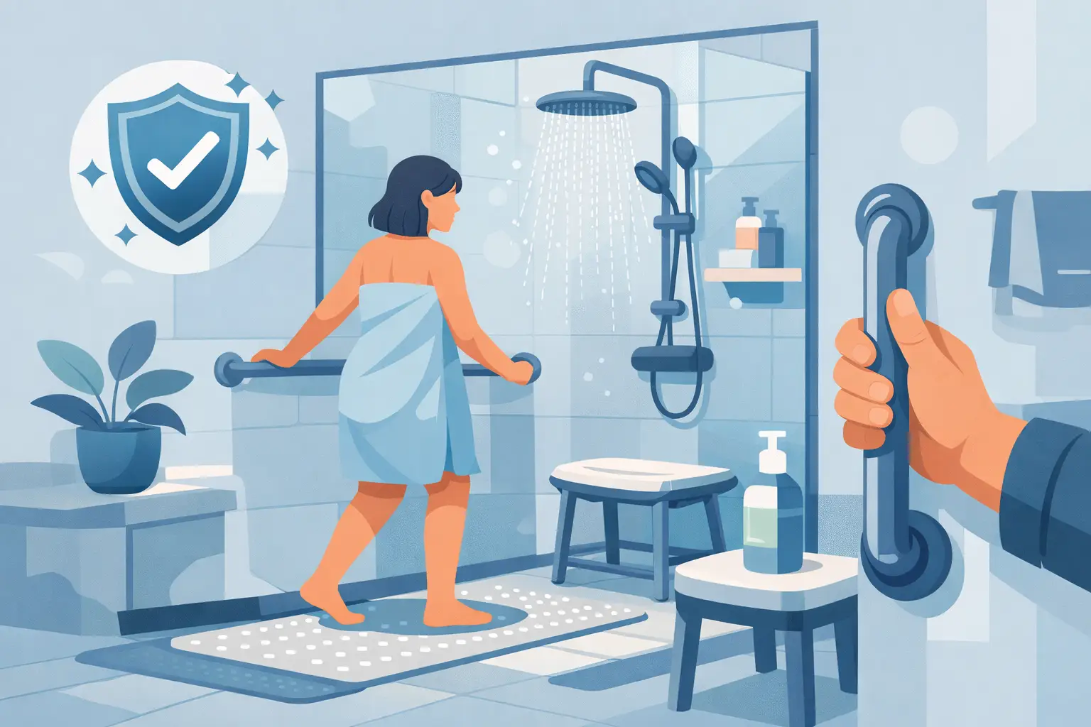 How to Design a Safer Shower at Home