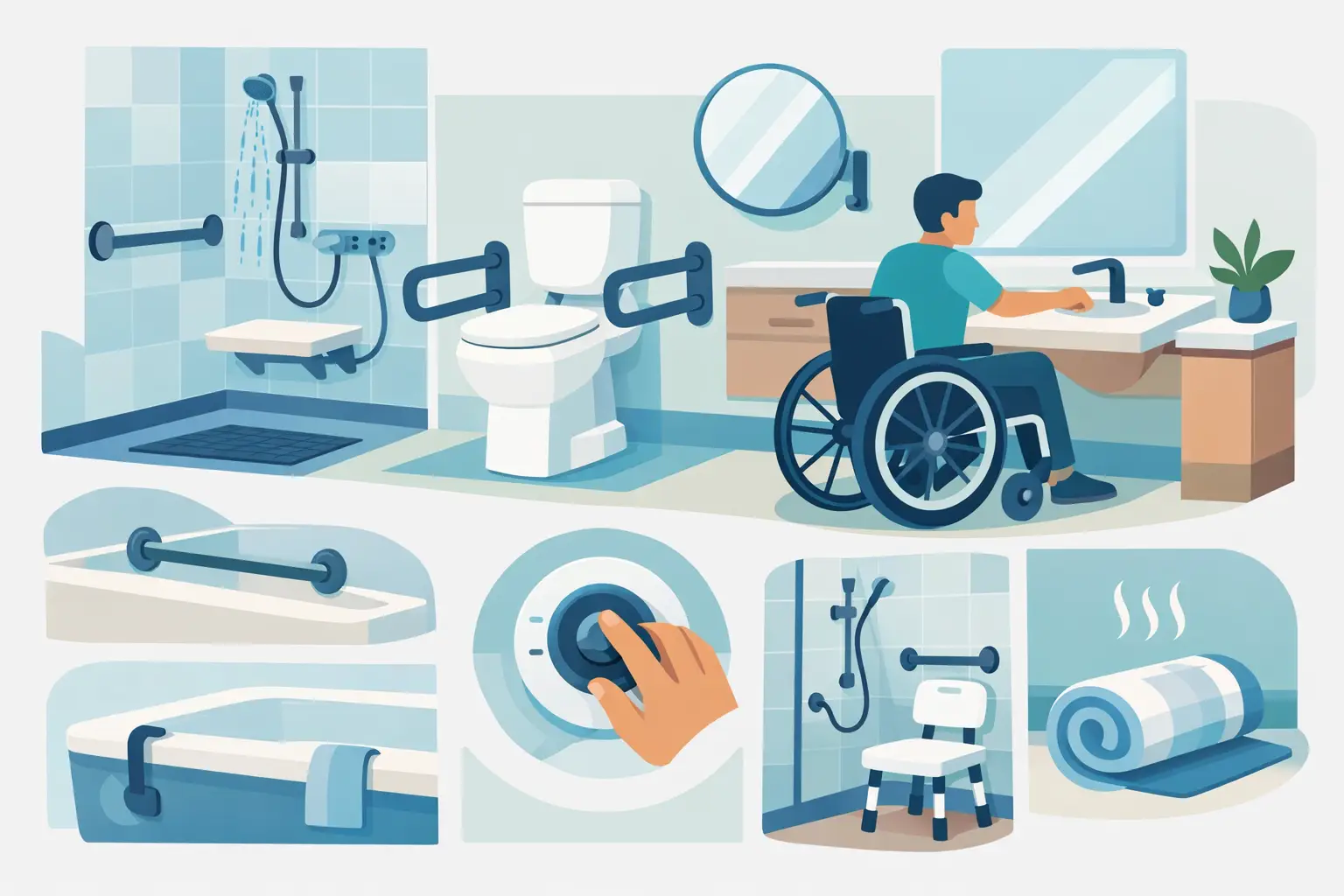 10 Best Accessibility Features for Bathrooms