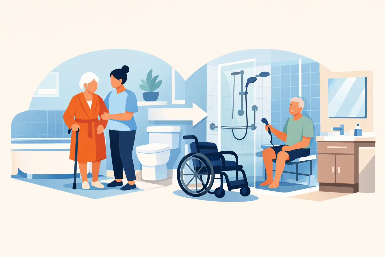 Accessible Bath Transformation That Fits Your Life