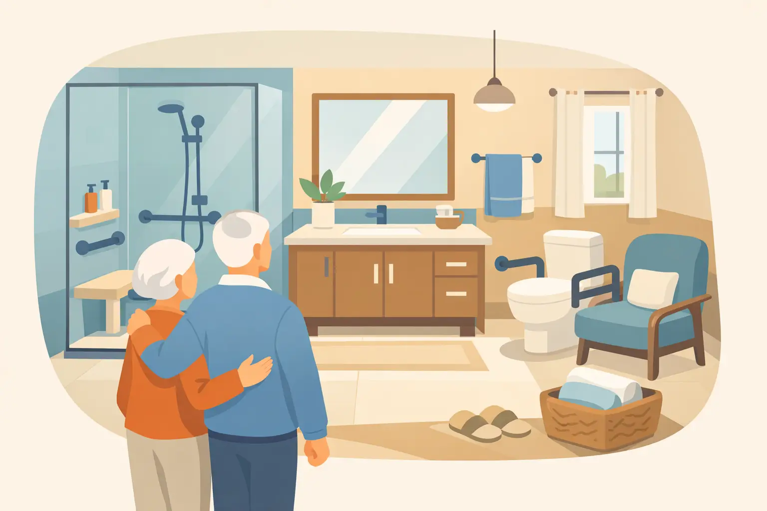 Senior Bathroom Design That Feels Like Home
