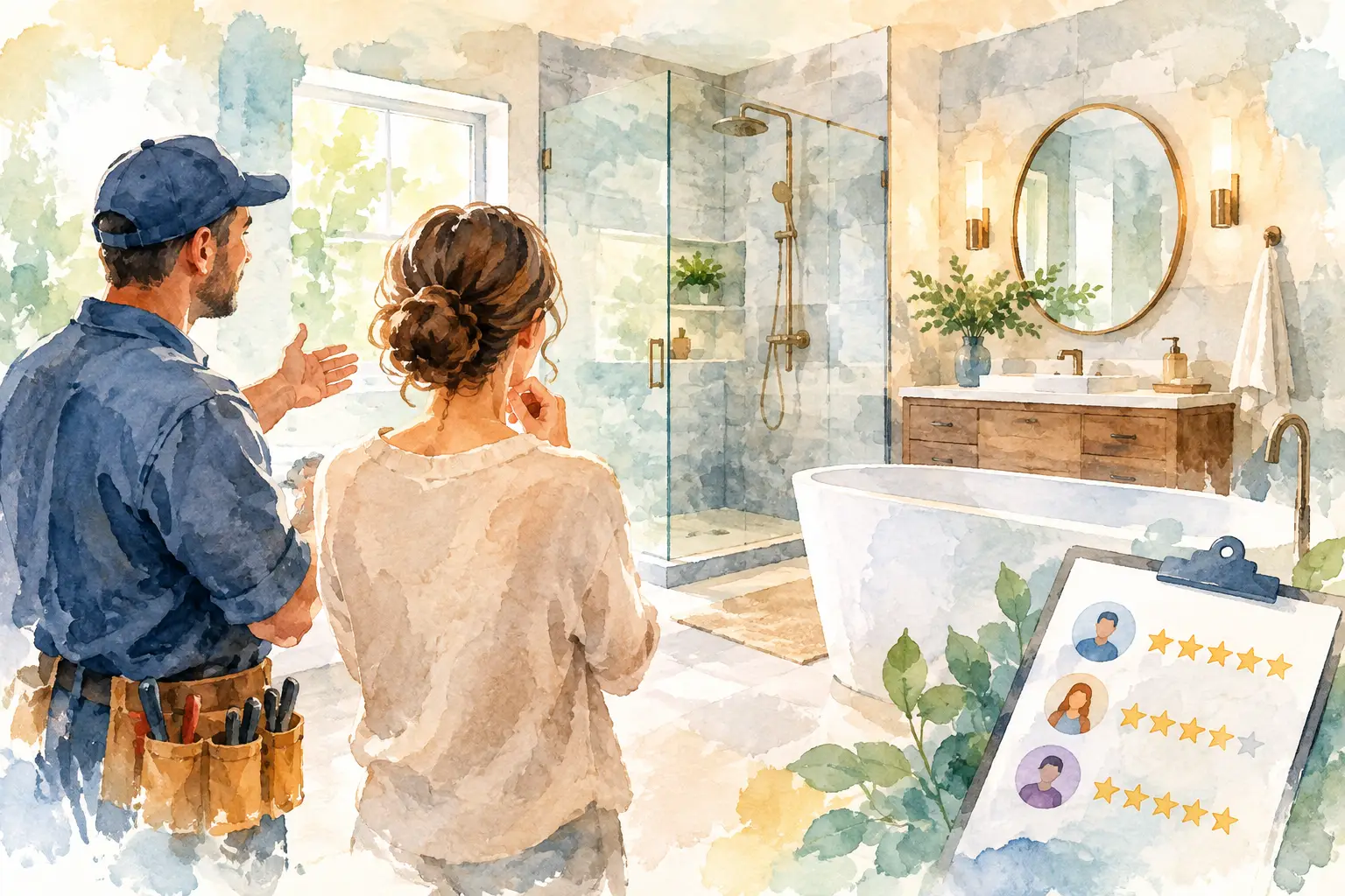 Bathroom Contractor Reviews That Tell the Truth