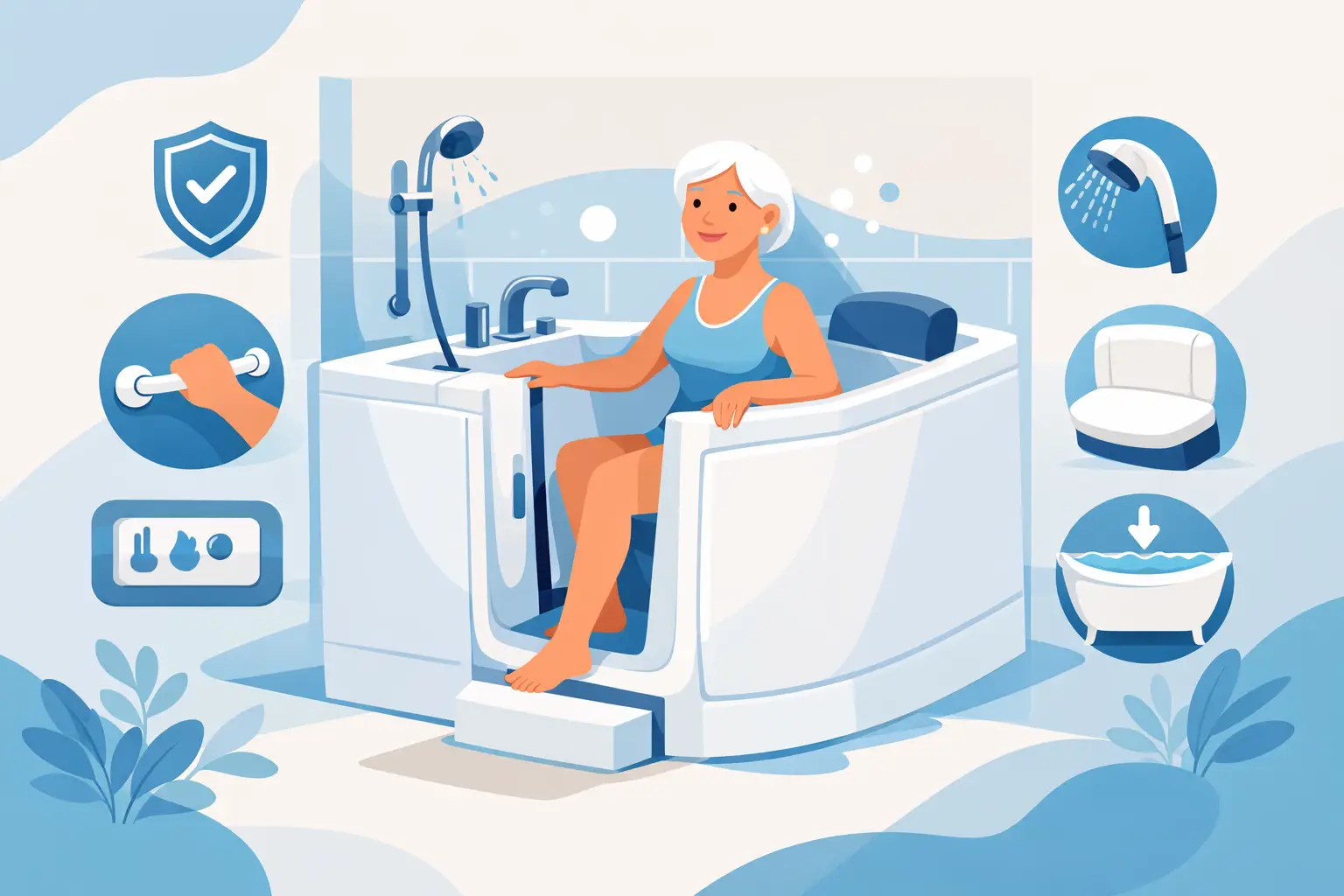 Best Walk In Tub Features for Safer Bathing